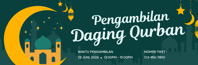 🌙Pengambilan Daging Kurban